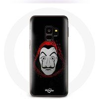 La casa de papel Etui voor Samsung Galaxy S9 Maniacase Masker