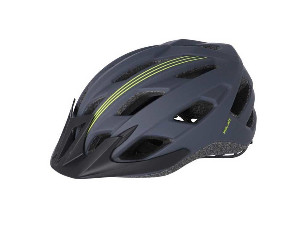 Fietshelm XLC BHC28 - Anthracite Geel - Unisex - Unisize