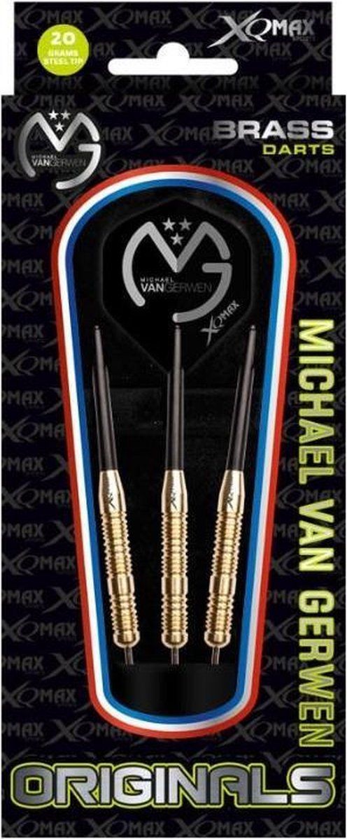 XQMAX Michael Van Gerwen Dartset Steeltip Zwart 20 Gram