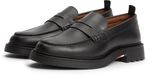 Tommy Hilfiger Mocassins Adultes Noir Cuir Automne/Hiver 2026