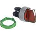 Schneider Electric ZB5AK1843C0 Frontelement voor lichtschakelaar Verlicht Draaischakelaar Rood