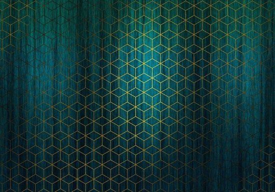 Komar Mystique Vert - Fotobehang - 400x280 cm - Vlies - Art Deco