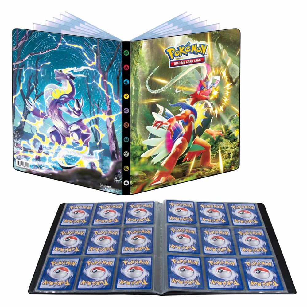 Ultra Pro Portfolio Pokémon Scarlet and Violet 9-pocket - Pokémon TCG