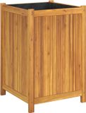 vidaXL Plantenbak - Massief Acaciahout - 50x50x75 cm
