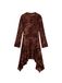 Desigual Robe brun / brun foncé