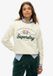 Superdry Country Club oversized sweatshirt met ronde hals voor dames - Off white