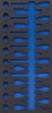 BGS technic BGS Gereedschaplade Inleg 1/3 Leeg - 189x408x32mm