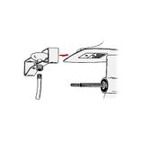 D&W The Motion Corporation Adaptateur de rinçage de moteur pour hors-bord 6-15 CV