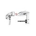 D&W The Motion Corporation Adaptateur de rinçage de moteur pour hors-bord 6-15 CV