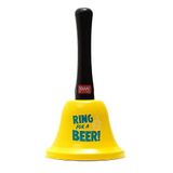 Legami - Bell Ring voor bier, ergonomische handgreep, Ø 7,5 cm, thema bier, BEL0002