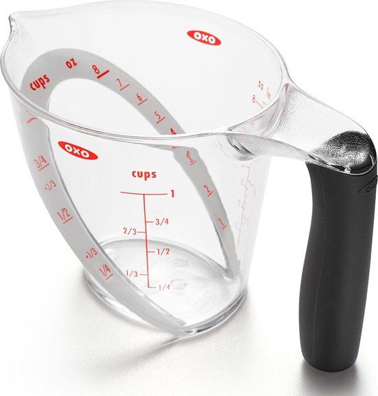 OXO Maatkan Glas - 250 ml - Transparant - Gehard Glas