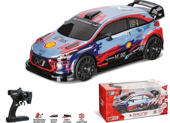 Hyundai i20 1:10 RC Car - Multi-color - 2.4 GHz - 63667
