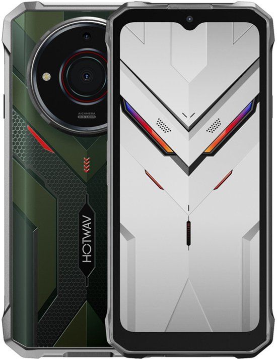 HOTWAV T7S - Robuuste Smartphone - 6.52" HD+ - 4GB RAM - 128GB ROM