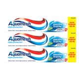 AQUAFRESH Triple Protection Dentifrice Menthe Fraîche, Lot de 3 x 125ml