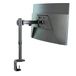 Beugel Icecat Beugel voor pc-monitor, 17-26 inch (43,2 cm), bureau-monitorhouder, 360° draaibaar en kantelbaar, VESA 100 x 100 mm, maximale belasting 10 kg, zwart