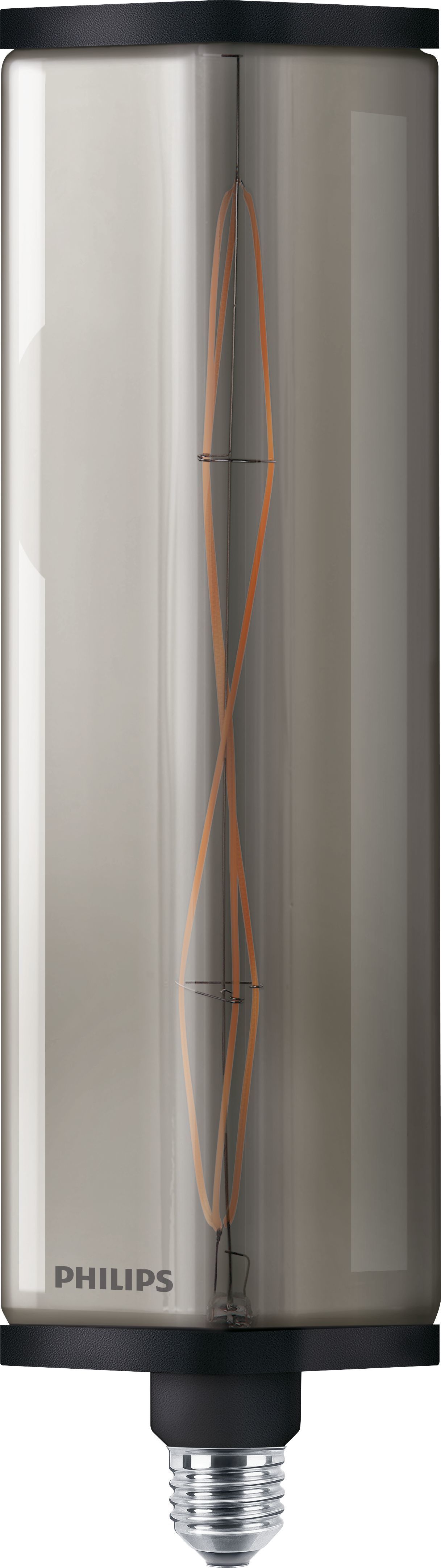Philips LED Crystal_giant 35W E27 smoky DIM - Dimbaar - 400lm - E27 - Warm wit