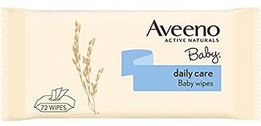 Aveeno Baby Daily Care washandje met haverextract en aloë, 72 doeken