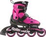 Rollerblade Microblade patins à roulettes - Taille 36.5-40.5 - Unisexe - Noir/Rose