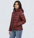 Blauer Blouson d'hiver grenat