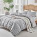 Dekbedovertrekset 240x220cm met Boho Patroon