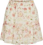 VILA Minirok VIEMMA High waist Gebloemd Kort Polyester Vrouwen 44
