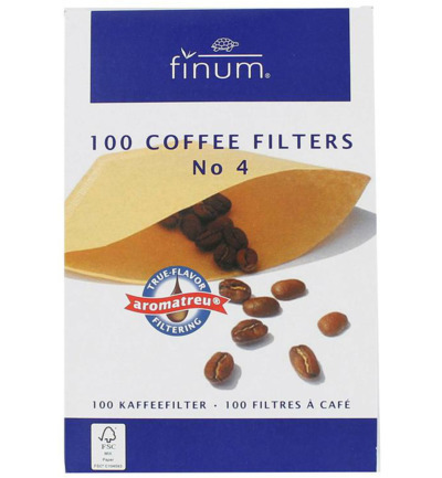 Finum Koffiefilters no. 4 100ST