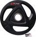 Pure2improve Halterschijf 10kg - Ø50mm Zwart Rubber
