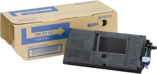 Kyocera TK-3110 - Toner Cartridge - Black - 15500 Pages - Compatible with FS-4100DN