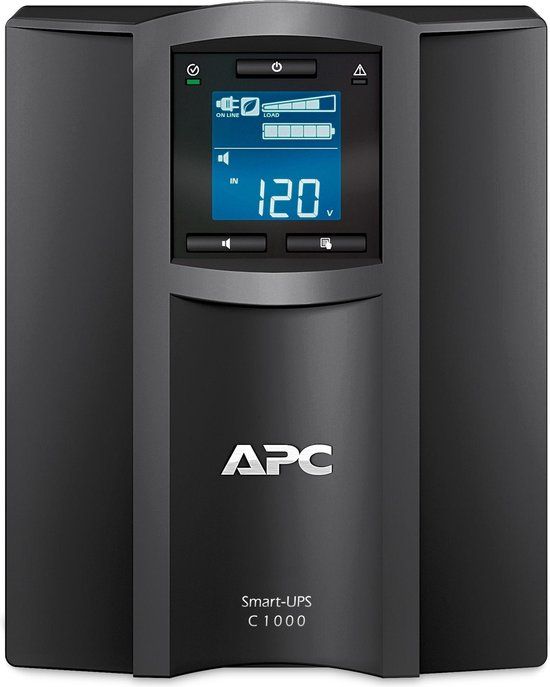 APC Smart-UPS SMT1000IC - 1000VA - Noodstroomvoeding - 8x C13 - 700W - 3 jaar garantie