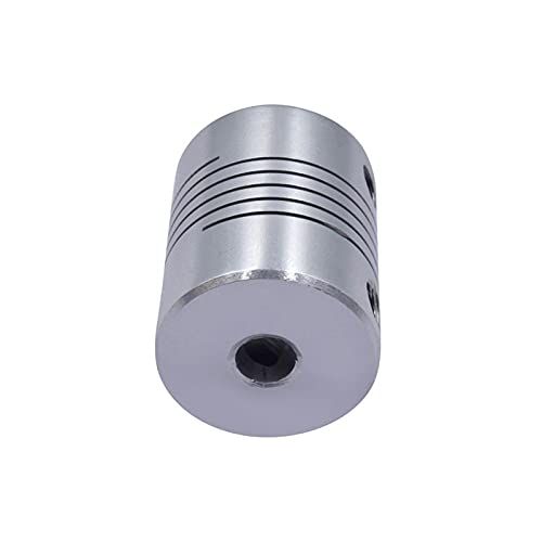 Greendhat Koppeling Aluminium voor CNC Motor Kaakas Koppeling 5mm tot 8mm Flexibele Koppeling voor 3D Printer Onderdelen Koppeling Connectors (Grootte: 5mm tot 6mm)