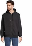 SOL'S Unisex Full-Zip Hoodie Calipso L04237 - Black - M