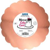 PME Taartkarton Rose Goud 20cm pk/3
