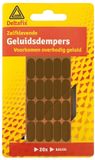 Deltafix Geluiddempers / Buffers Bruin 20 st.