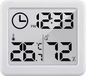 GreenBlue - Station météo - Thermomètre / hygromètre numérique avec fonction horloge - Blanc