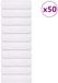 vidaXL Washandjes FROGN 50 st 30x30 cm 360 g/m² wit