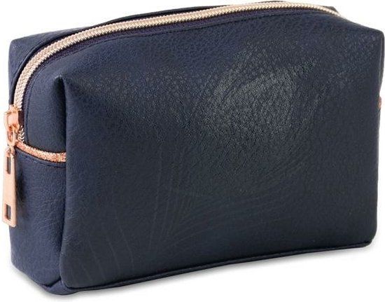 Lannoo Pennenzak Cosmetic Midnight Gold Blauw