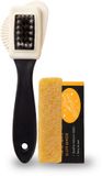 Innovaland - Suede Borstel - Zwart/Wit