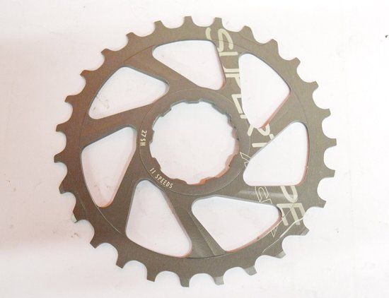 Miche Krans Supertype 27T 11V - Zwart - Stadsfiets