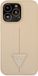 Guess Saffiano Triangle Back Case for Apple iPhone 13 Pro - Beige