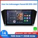 Awesafe Autoradio - Geschikt Voor Vw Volkswagen Passat B8 2015 t/m 2021 - Apple Carplay & Android Auto (Draadloos) - Android 14.0 - 1+32GB - Touchscreen - GPS Navigatiesysteem