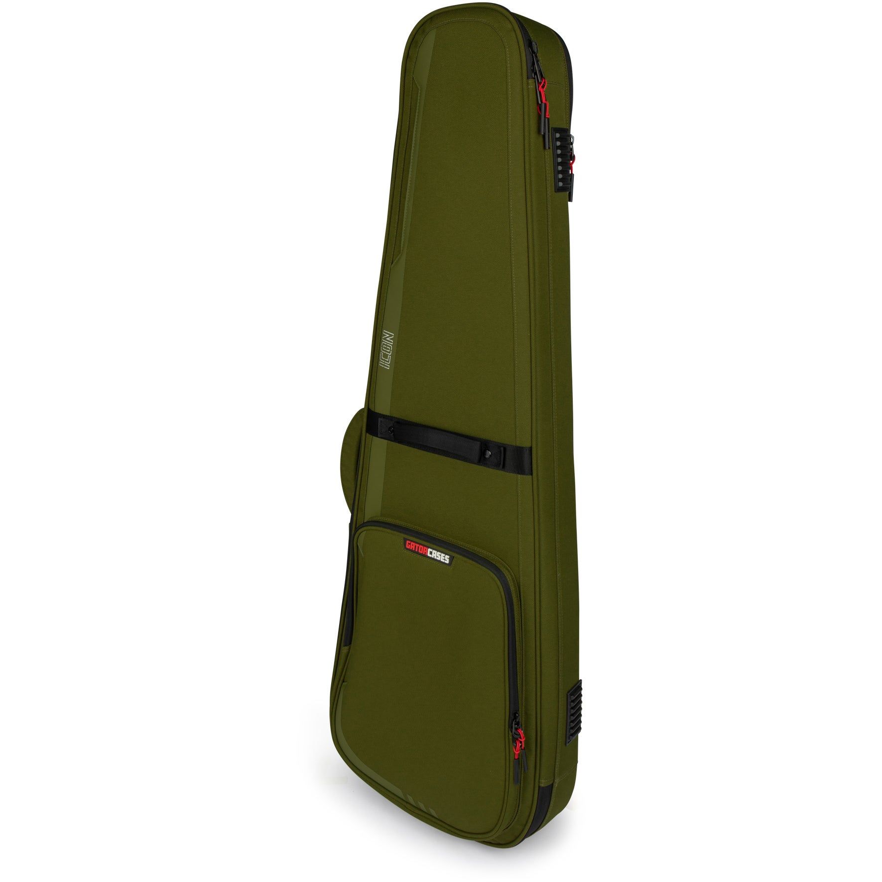 Gator Cases G-ICONELECTRIC-GRN Icon Series Softcase for Electric Guitar - Green