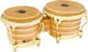 Latin Percussion LP201AX2AW Generation II Bongos Natural Gold