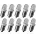 cyclingcolors 10 x 12V 4W BA9S LED White Bayonet Bulb