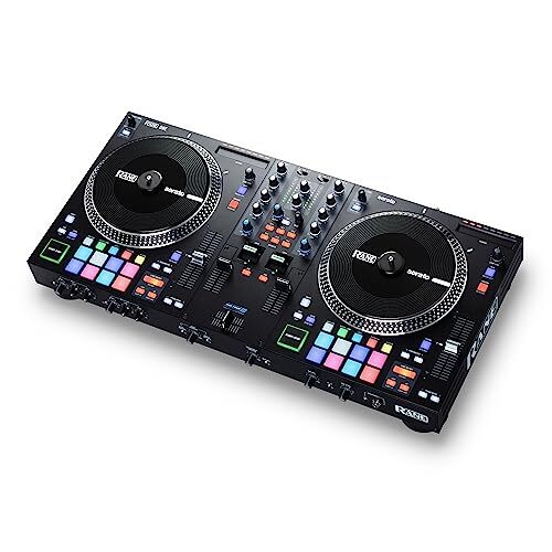 Rane ONE - Complete DJ-set en DJ-controller voor Serato DJ met geïntegreerde DJ-mixer, gemotoriseerde platters en Serato DJ Pro inbegrepen