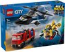 LEGO - City LEGO City Helikopter brandweerauto en onderzeeër remix - 60462