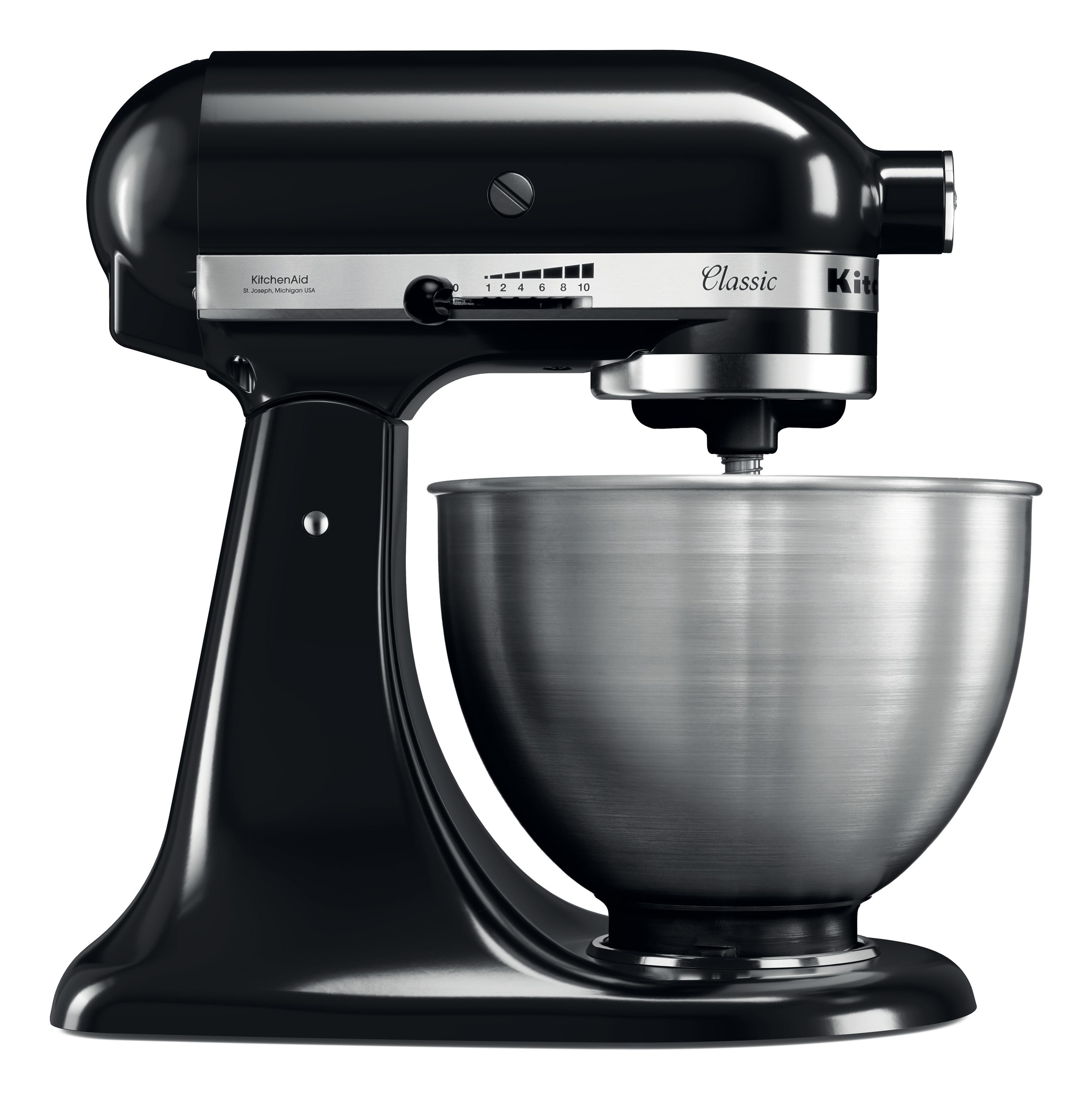 KitchenAid Classic Keukenmachine - 4.3L - Zwart/Metallic