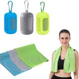 Famanu – Set van 3 sporthanddoeken verkoelend, wit