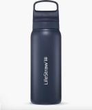 LifeStraw Waterfilterfles Go 2.0 Aegean Sea RVS Geïsoleerd 700 ml - Blauw