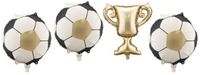 PartyDeco ballons en aluminium pour guirlandes trophée avec ballons - mélange