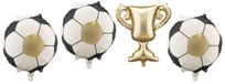 PartyDeco ballons en aluminium pour guirlandes trophée avec ballons - mélange